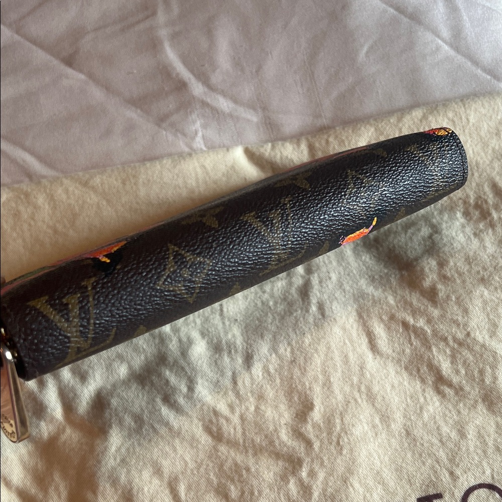 ✨Louis Vuitton Floral Wallet - Brown and Pink✨ - Picture 10 of 16